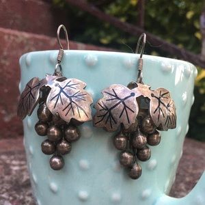 TAXCO “RARE” VINTAGE Grape Cluster 925 Earrings